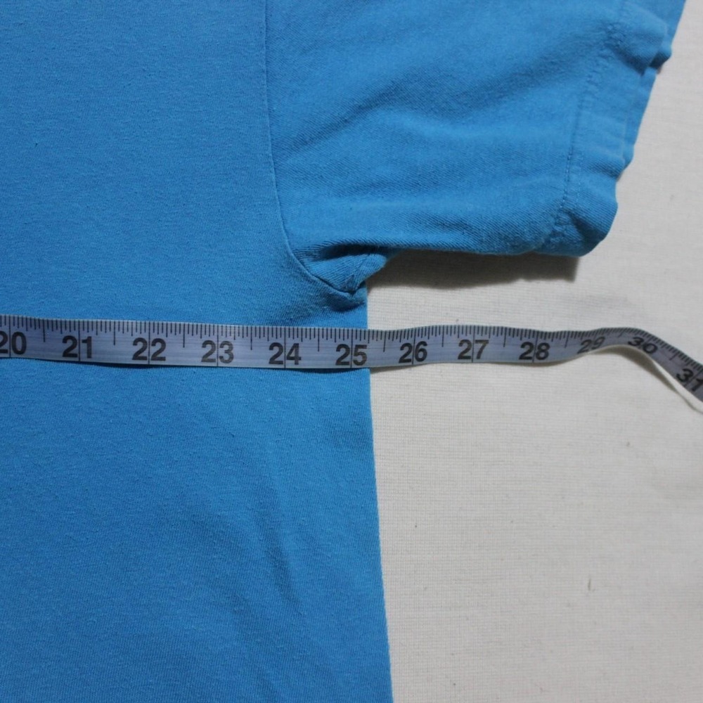 Mens Y2K Skater Biker Streetwear BMX Fox Baby Blue T-shirt - Picture 5 of 6